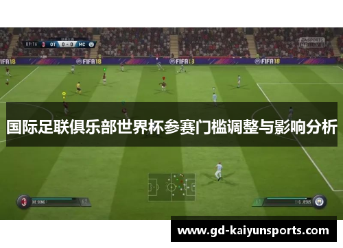 国际足联俱乐部世界杯参赛门槛调整与影响分析